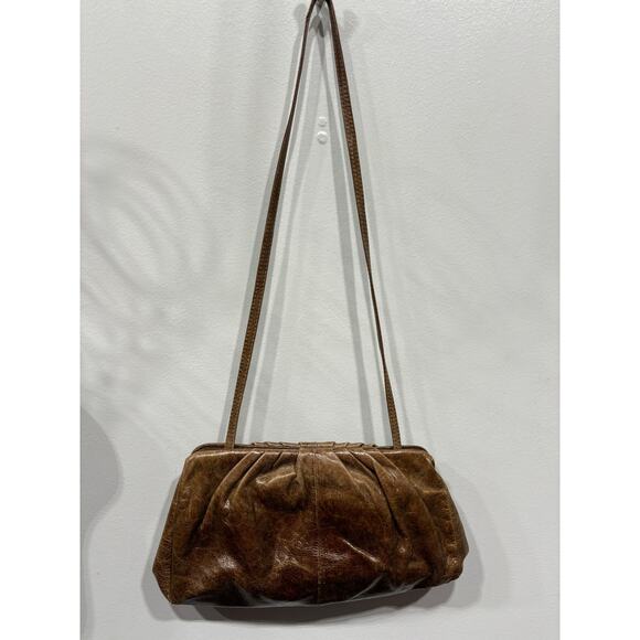 Hobo International Handbags - Vintage Hobo International Shoulder Bag Brown Distressed Leather